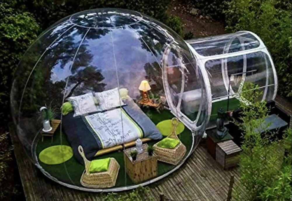 bubble inflatable tent